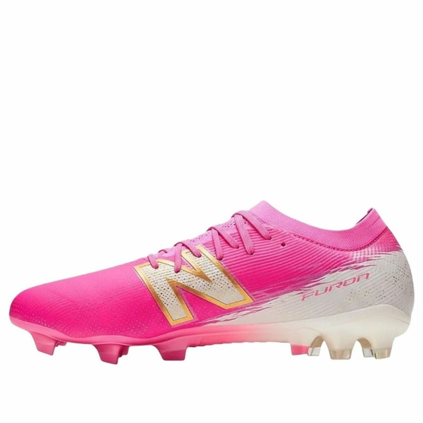 New Balance ニューバランス メンズ スニーカー 【New Balance Furon Elite FG V8 'Pink Heat Sea Salt' UF1F6O4】 サイズ US_6(24.0cm)|asty