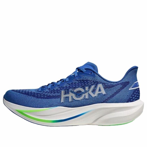 HOKA ONE ONE ホカオネオネ メンズ スニーカー  【HOKA ONE ONE Mach 7 \u0027Cobalt Blue Neon Green\u0027 1171904-CBLTB】  大きさ US_11.5(29.5糎)