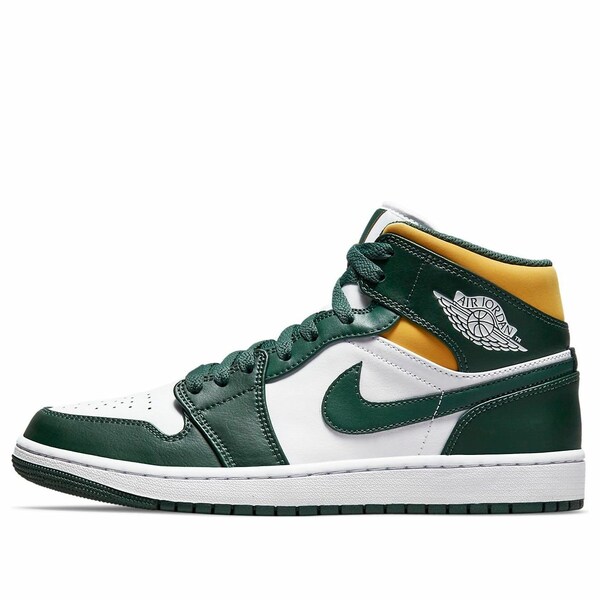 Jordan ジョーダン メンズ スニーカー  【Air Jordan 1 Mid \u0027Sonics 2021\u0027 554724-371】  大いさ US_M_15 靴-スニーカー-メンズ靴
