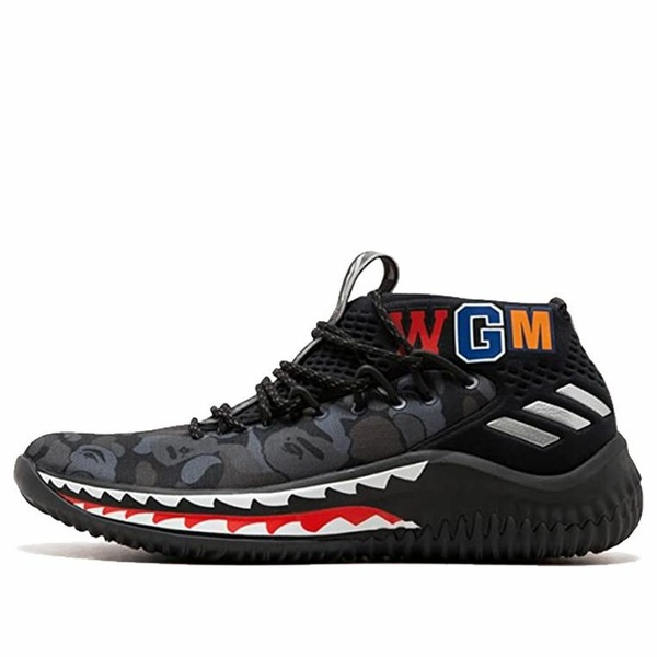 adidas アディダス メンズ スニーカー  【adidas x A Bathing Ape Dame 4 Black Camo AP9975】  サイズ US_8(26.0cm)