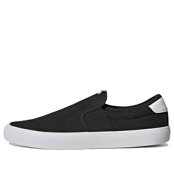 adidas アディダス メンズ スニーカー  【adidas Vulc Raid3r Slip-On \u0027Black White\u0027 HP6554】  大きさ US_7(25.0糎)