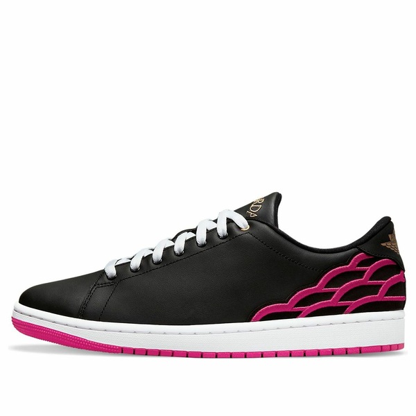 Jordan ジョーダン メンズ スニーカー  【Air Jordan 1 Centre Court \u0027Black Pink\u0027 DQ8577-001】  大きさ US_12.5(30.5糎)