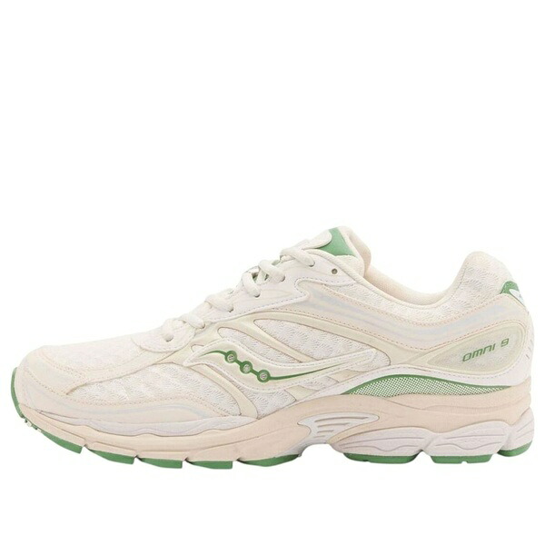 Saucony サッカニー メンズ スニーカー  【Saucony x END. Omni 9 \u0027White Green\u0027 S70963】  大いさ US_10(28.0糎) スニーカー-靴-メンズ靴