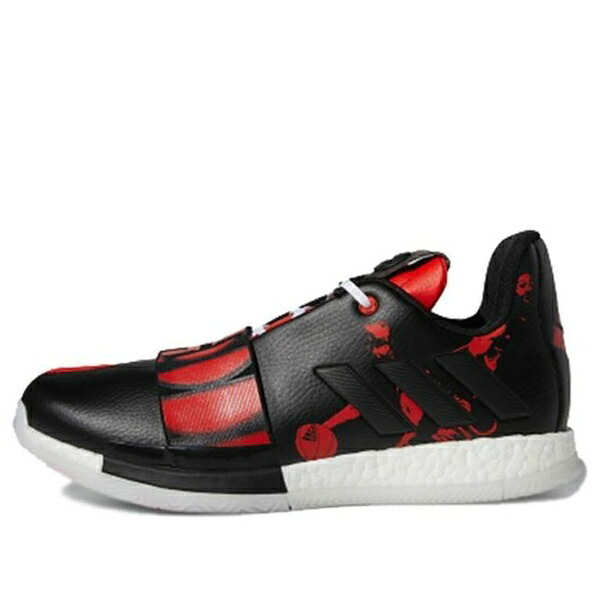 adidas アディダス メンズ スニーカー  【adidas Harden Volume 3 - Geek Up \u0027Black Red\u0027 G54771】  大きさ US_11.5(29.5糎)
