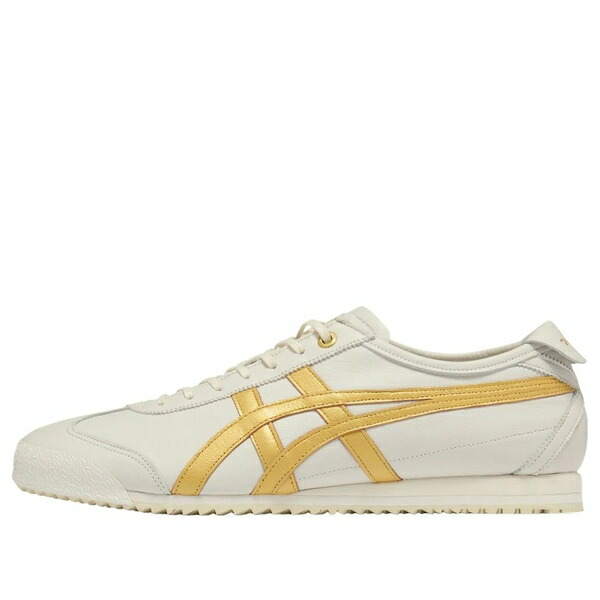 Onitsuka Tiger オニツカタイガー メンズ スニーカー  【Onitsuka Tiger Mexico 66 SD Cream Pure Gold  1183A872-122】  サイズ US_7(25.0cm)