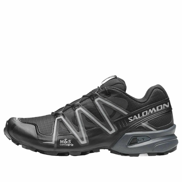 SALOMON サロモン メンズ スニーカー  【SALOMON Speedcross 3 \u0027Black Dark Grey\u0027 476765】  大きさ US_8(26.0糎)
