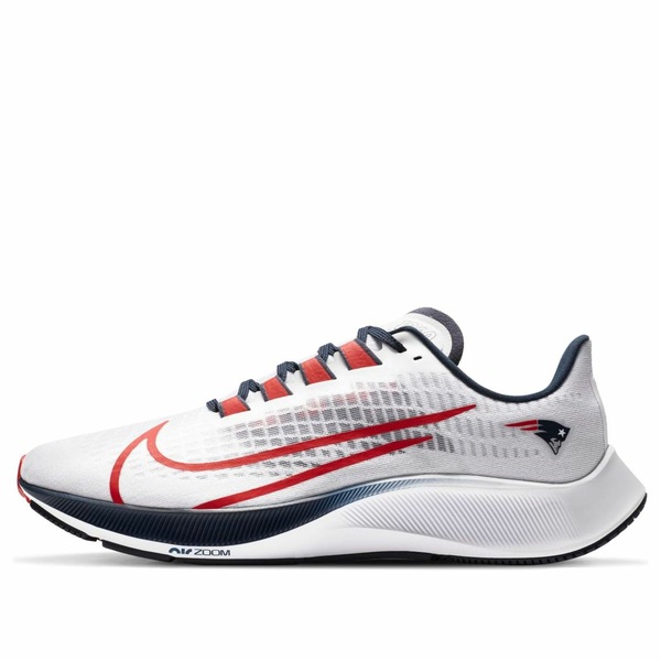 Nike ナイキ メンズ スニーカー  【Nike Air Zoom Pegasus 37 \u0027New England Patriots\u0027 CZ5456-100】  大きさ US_9(27.0糎)