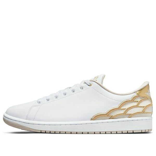 Jordan ジョーダン メンズ スニーカー  【Air Jordan 1 Centre Court \u0027White Gold\u0027 DQ8577-100】  大きさ US_7.5(25.5糎)