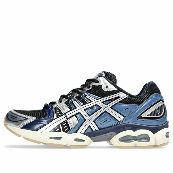 ASICS アシックス メンズ スニーカー  【ASICS Gel-Nimbus 9 \u0027Black Pure Silver Blue\u0027 1201A424-006】  大きさ US_M_13
