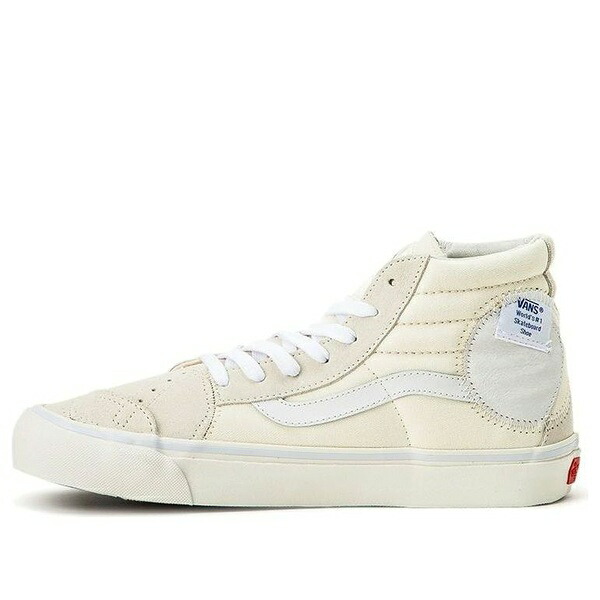 Vans バンズ メンズ スニーカー  【Vans SK8-HI BRICOLAGE Cream White VN0A45K3VSM1】  大きさ US_10(28.0糎)