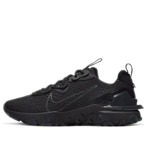 Nike ナイキ メンズ スニーカー  【Nike React Vision \u0027Triple Black\u0027 CD4373-004】  大きさ US_M_4