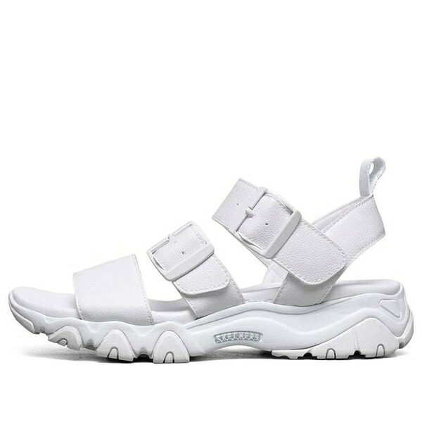 Skechers スケッチャーズ レディース スニーカー  【(WMNS) Skechers D lites 2.0 Sandal White 32998-WHT】  大きさ US_7(24.0糎)