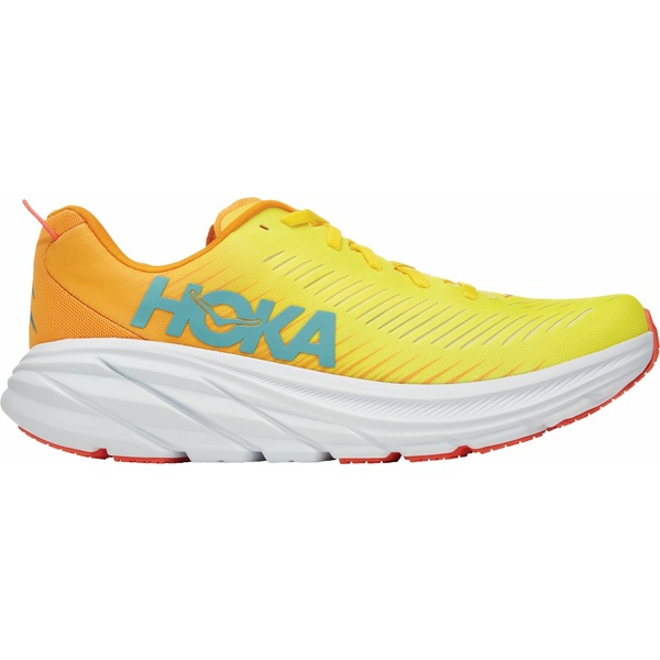 ホッカオネオネ メンズ ランニング Men's ONE Yellow Shoes Rincon HOKA Running スポーツ 3