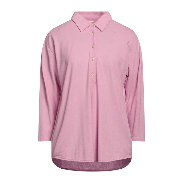 【送料無料】 ザノーネ レディース ポロシャツ トップス Polo shirts Pink｜asty 28,980円