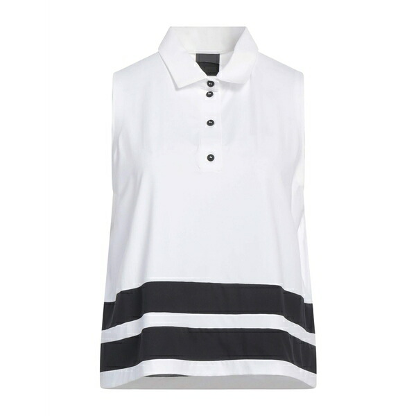 【送料無料】 アールアールディ レディース ポロシャツ トップス Polo shirts White|asty