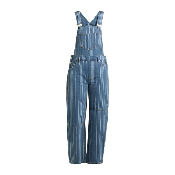 【送料無料】 ガニー レディース デニムパンツ ボトムス Overalls Blue
