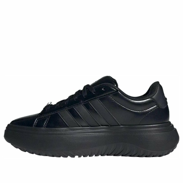 adidas アディダス レディース スニーカー 【(WMNS) adidas Grand Court Platform 'All Black' JH8668】 サイズ US_6(23.0cm)｜asty