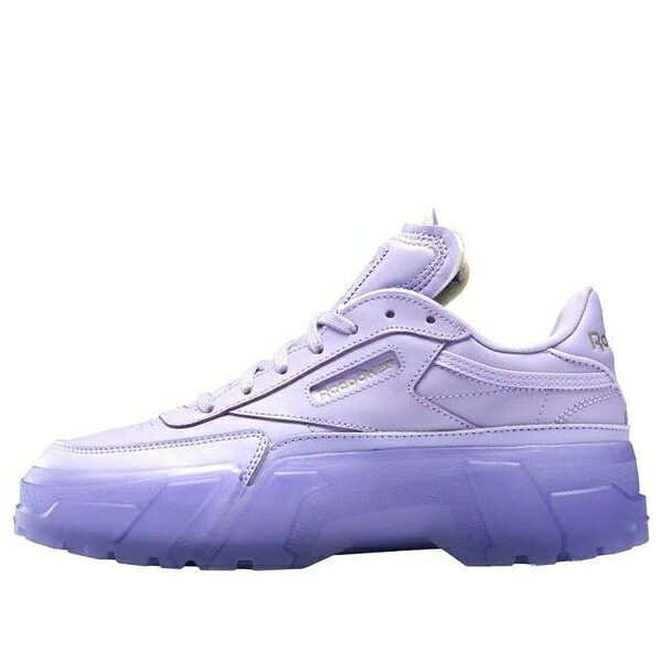 Reebok リーボック レディース スニーカー 【(WMNS) Reebok Cardi B x Club C 'Crisp Purple' GX7632】 サイズ US_W_10｜asty 31,070円