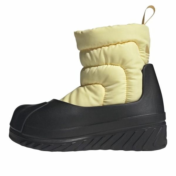 adidas アディダス レディース スニーカー  【(WMNS) adidas originals AdiFOM Superstar Winter Boost \u0027Almost Yellow Core Black\u0027 IG2177】  大きさ US_8.5(25.5糎)
