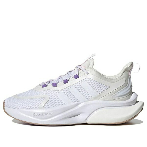 adidas アディダス レディース スニーカー  【(WMNS) adidas Alphabounce+ \u0027White College Purple\u0027 HP6150】  大きさ US_6.5(23.5糎)