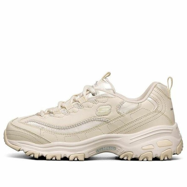 Skechers スケッチャーズ レディース スニーカー  【(WMNS) Skechers D\u0027Lites 1.0 low Sneaker GS White 149463-OFWT】  大きさ US_7(24.0糎)