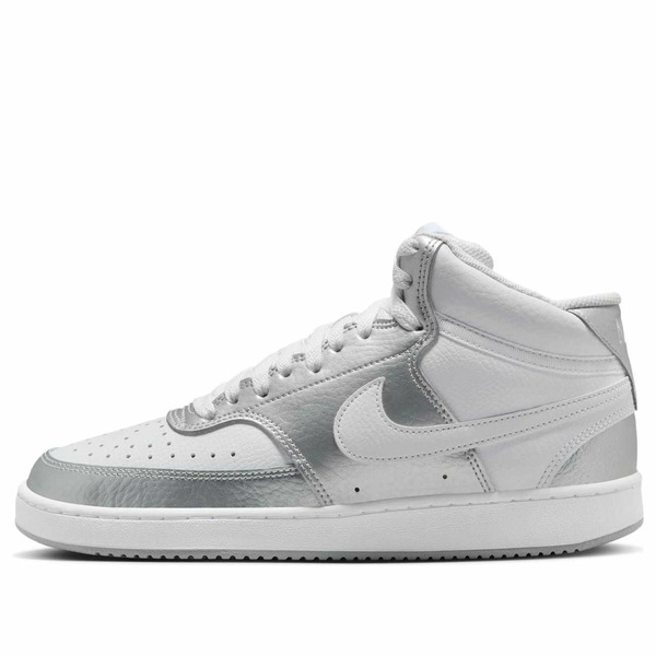 Nike ナイキ レディース スニーカー  【(WMNS) Nike Court Vision Mid \u0027Silver Grey\u0027 CD5436-108】  大きさ US_5(22.0糎)