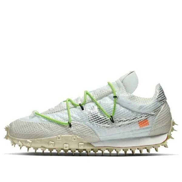 Nike ナイキ レディース スニーカー  【(WMNS)Nike x Off-White Waffle Racer \u0027Electric Green\u0027 CD8180-100】  大きさ US_5.5(22.5糎)