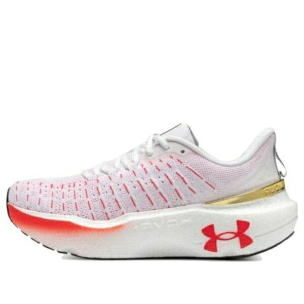Under Armour アンダーアーマー レディース スニーカー  【(WMNS) Under Armour HOVR Infinite Elite Shoes \u0027White Metallic Gold\u0027 3027199-101】  大きさ US_7.5(24.5糎)