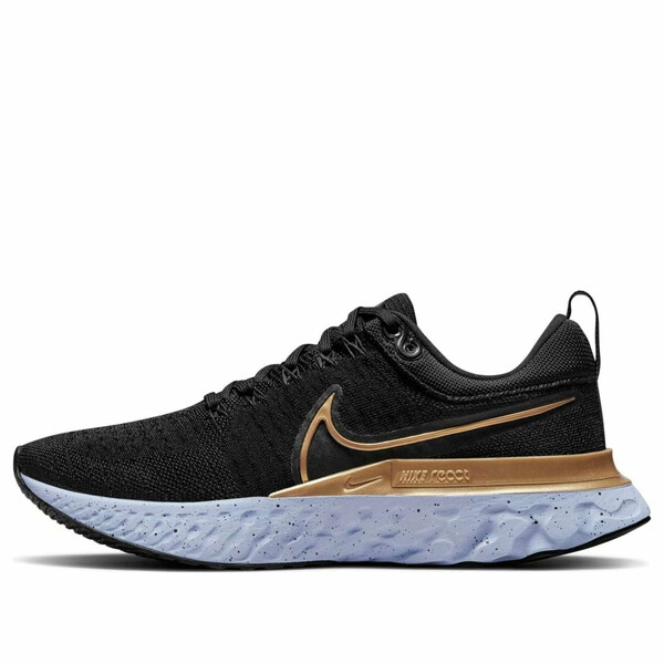 Nike ナイキ レディース スニーカー 【(WMNS) Nike React Infinity Run Flyknit 2 \'Black Metallic Gold\' CT2423-009】 サイズ US_5(22.0cm)|asty
