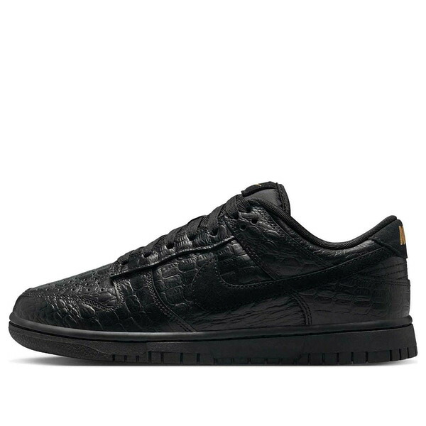 Nike ナイキ レディース スニーカー  【(WMNS) Nike Dunk Low \u0027Black Croc\u0027 HV4388-001】  大きさ US_9.5(26.5糎)