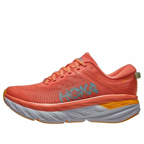 HOKA ONE ONE ホカオネオネ レディース スニーカー 【(WMNS) HOKA ONE ONE Bondi 7 'Coral' 1110519-CCSD】 サイズ US_5(22.0cm)｜asty