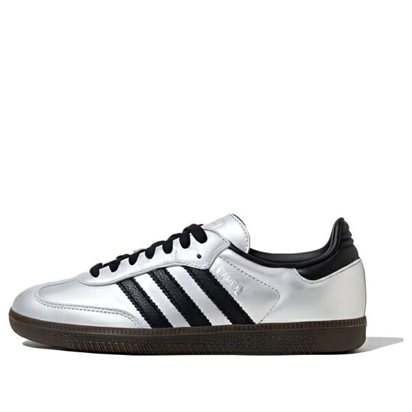 adidas アディダス レディース スニーカー  【(WMNS) adidas Samba OG \u0027Silver Metallic Black Gum\u0027 JI4218】  大きさ US_W_11