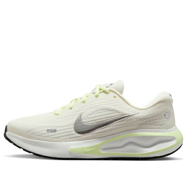 Nike ナイキ レディース スニーカー 【(WMNS) Nike Journey Run 'Sail Metallic Silver Barely Volt' FJ7765-115】 サイズ US_8(25.0cm)｜asty