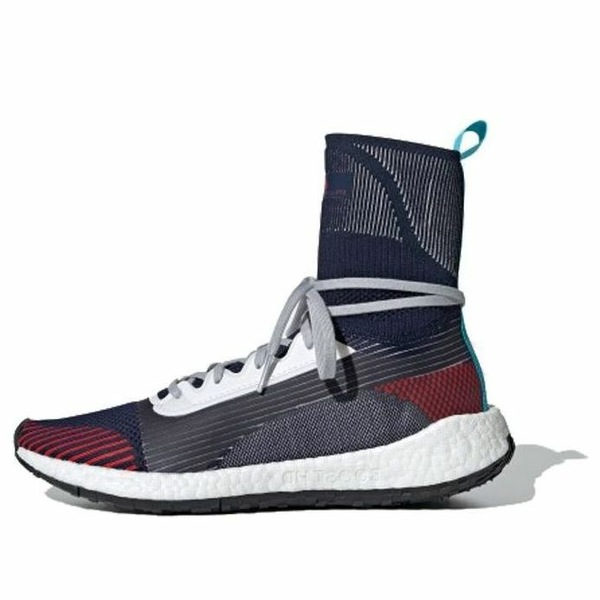 adidas アディダス レディース スニーカー  【(WMNS) adidas PULSEBOOST 固定ディスク MID S. \u0027Grey Red\u0027 EE9460】  大きさ US_7(24.0糎)