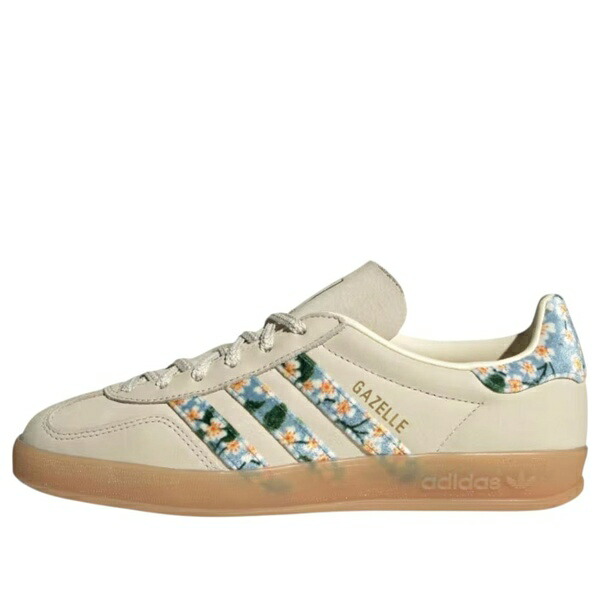 adidas アディダス レディース スニーカー 【(WMNS) adidas x Liberty London Gazelle Indoor 'Cream White Tactile Blue' JR3601】 サイズ US_W_11|asty