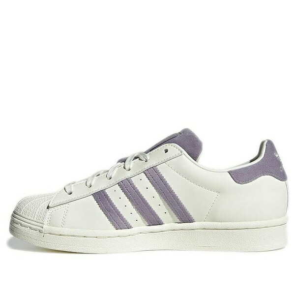 adidas アディダス レディース スニーカー  【(WMNS) adidas originals Superstar SneakersShoes \u0027White Purple\u0027 GZ3389】  大きさ US_W_4.5