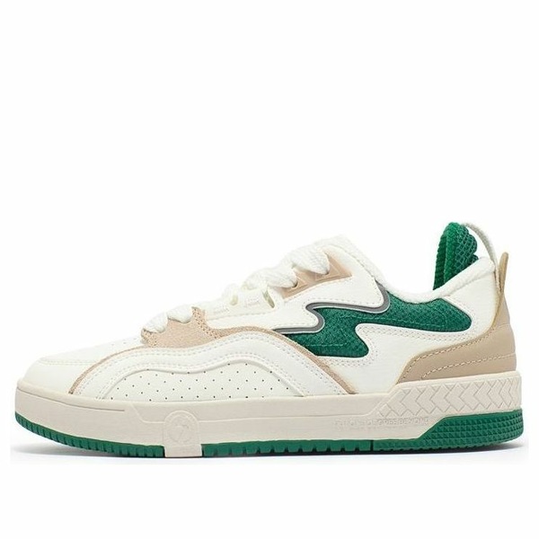 361 Degrees ３６１ディグリー レディース スニーカー  【(WMNS) 361 Degrees Skate Up \u0027White Green\u0027 582336616-9】  大きさ US_8(25.0糎)