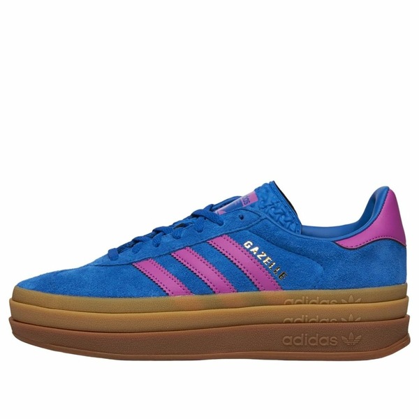 adidas アディダス レディース スニーカー 【(WMNS) adidas Gazelle Bold 'Bold Blue Lucid Pink' IG4367】 サイズ US_W_10｜asty