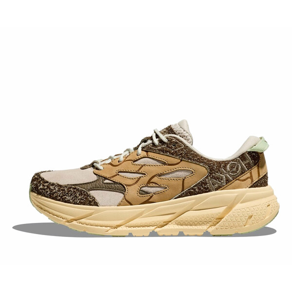 HOKA ONE ONE ホカオネオネ メンズ スニーカー  【HOKA ONE ONE Clifton L Suede \u0027Oat Milk Pollen\u0027 1150910-OLL】  大きさ US_M_13