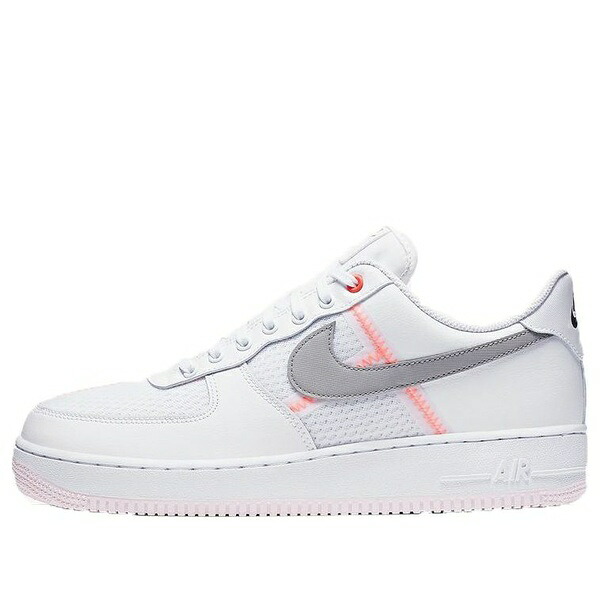Nike ナイキ メンズ スニーカー  【Nike Air Force 1 Low \u0027Transparent White Grey\u0027 CI0060-101】  大きさ US_7(25.0珊)