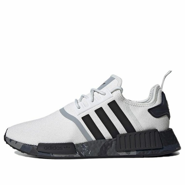 adidas アディダス メンズ スニーカー  【adidas NMD_R1 Primeblue \u0027White Black\u0027 GV7944】  大きさ US_M_14
