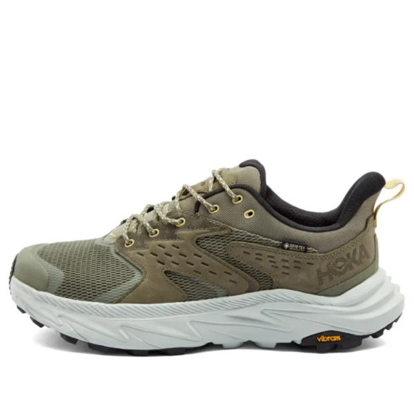 HOKA ONE ONE ホカオネオネ メンズ スニーカー  【HOKA ONE ONE Anacapa 2 Low GORE-TEX \u0027Olive Haze\u0027 1141632-OHMR】  大きさ US_7.5(25.5糎)