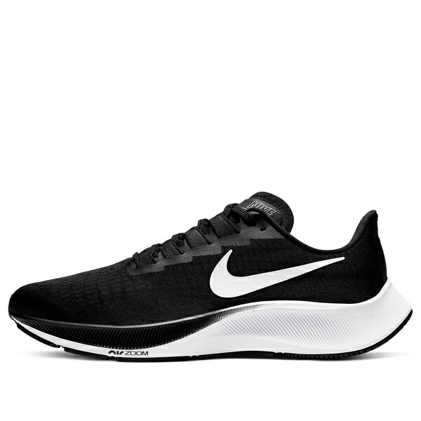 Nike ナイキ メンズ スニーカー  【Nike Air Zoom Pegasus 37 \u0027Black White\u0027 BQ9646-002】  大きさ US_M_18