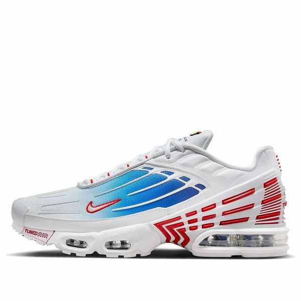 Nike ナイキ メンズ スニーカー  【Nike Air Max Plus 3 \u0027White University Red\u0027 FN3411-100】  大きさ US_M_14