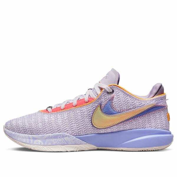 Nike ナイキ メンズ スニーカー  【Nike LeBron 20 \u0027Purple And Gold\u0027 DJ5423-500】  大きさ US_M_17