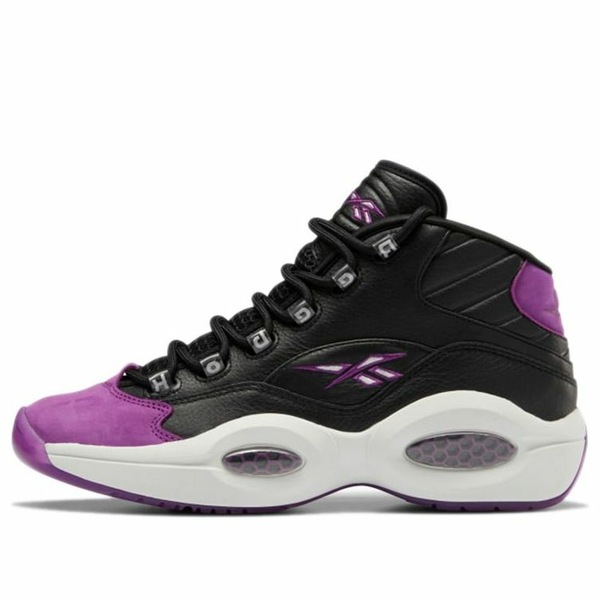 Reebok リーボック メンズ スニーカー 【Reebok Question Mid 'Black Aubergine' GX0240】 サイズ US_9.5(27.5cm)｜asty