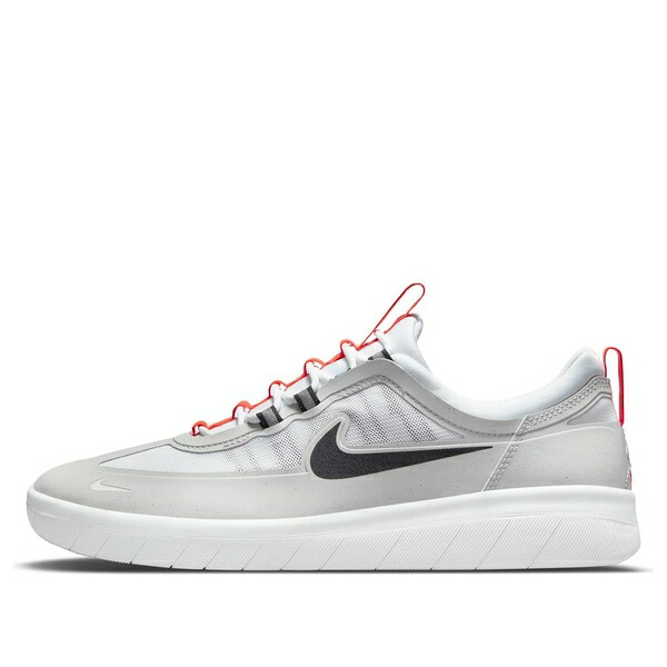 Nike ナイキ メンズ スニーカー  【Nike Nyjah Free 2 SB \u0027Neutral Grey Bright Crimson\u0027 BV2078-007】  大いさ US_11.5(29.5糎)