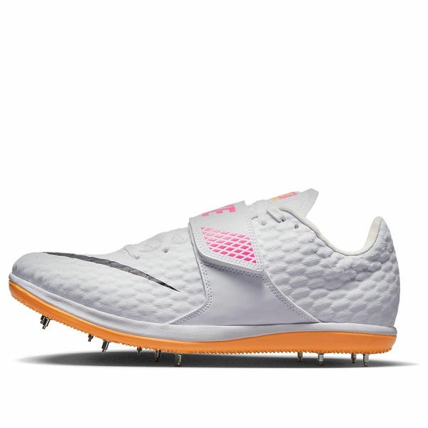 Nike ナイキ メンズ スニーカー  【Nike High Jump Elite \u0027White Hyper Pink Orange\u0027 806561-102】  大きさ US_6(24.0糎)