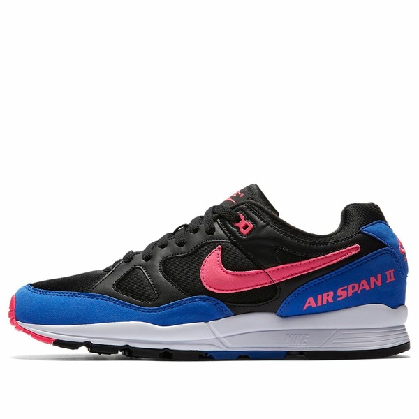 Nike ナイキ メンズ スニーカー  【Nike Air Span 2 \u0027Black Hyper Pink Hyper Royal\u0027 AH8047-003】  大きさ US_9.5(27.5糎)