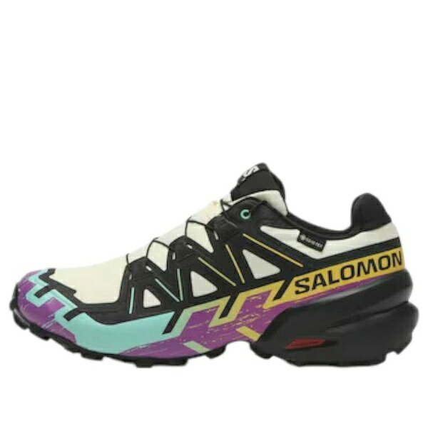 SALOMON サロモン メンズ スニーカー 【SALOMON Speedcross 6 Gore-Tex 'Transparent Yellow Black' 478798】 サイズ US_7.5(25.5cm)|asty